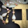 Pearl & Rose AB Swarovski Teardrop Rhinestone Drops – 23mm (2 Pieces) - Image 2