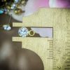 Swarovski Crystal Earring Studs With Loops - Raw Brass / Surgical Steel Post - 5mm stone - 2 pair (4 Pieces) - Image 2