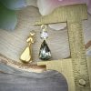 Gorgeous Swarovski Crystal And Black Diamond Teardrop Drops - 23mm - 2 Pieces - Image 2