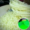 Cutie Little Vintage Vaseline Glass / Uranium Glass UG Czech Druks (Round Beads) - 3mm - 200 Beads