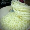Cutie Little Vintage Vaseline Glass / Uranium Glass UG Czech Druks (Round Beads) - 3mm - 200 Beads - Image 3
