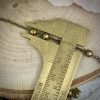 Gorgeous Soldered Link Antique Brass Plated Bead Chain - 4mm Metal Beads - 1 Foot - Image 2