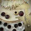 Fun and funky dark Siam Ruby transparent Mellon drops - 15mm - 1 Piece - Image 2